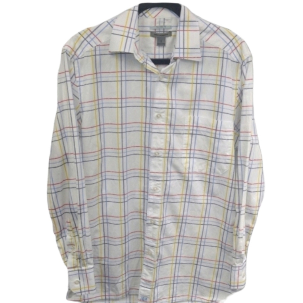 Johnston & Murphy Men's Button Down Shirt Sz Small